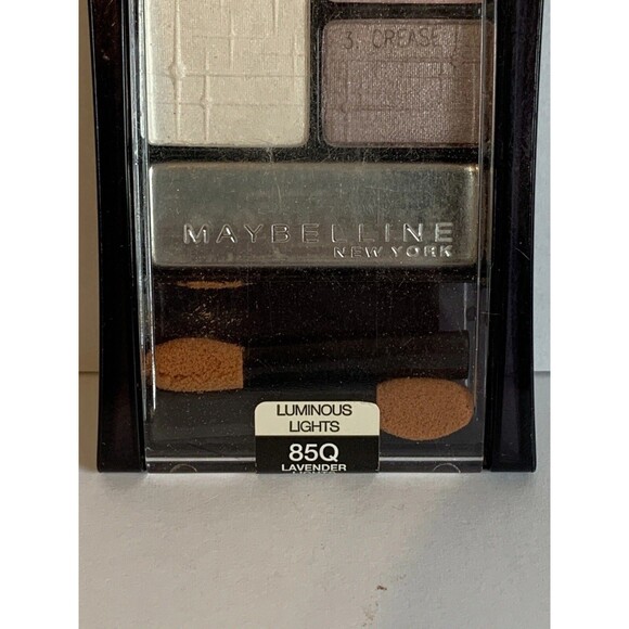 Maybelline Luminous Lights Eyeshadow Quad Lavender Lights New Shimmer 85Q Rare - Picture 2 of 5